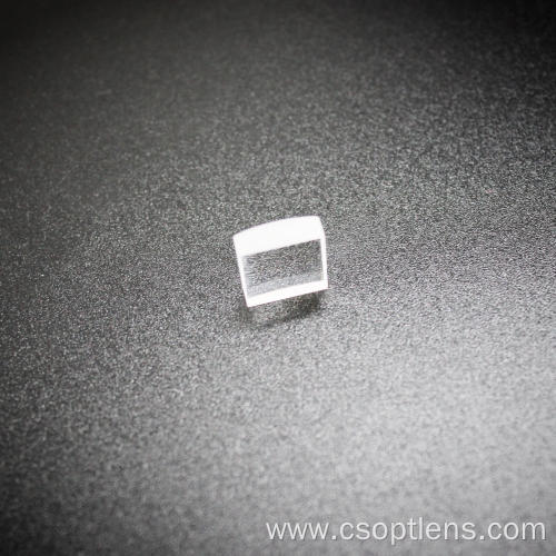 UV fused silica uncoated square cylinder lens